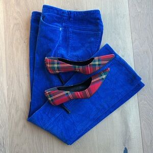 RALPH Ralph Lauren blue corduroy pants